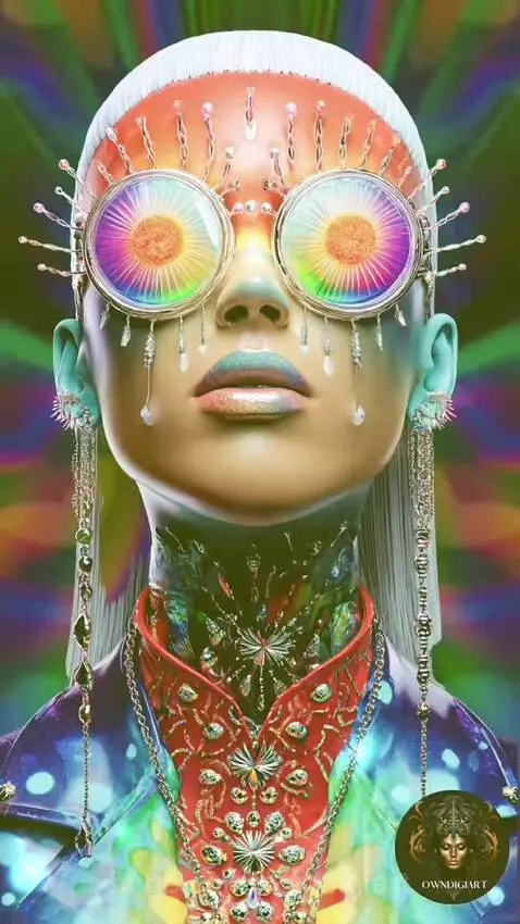 Psychedelic Techno by owndigiart