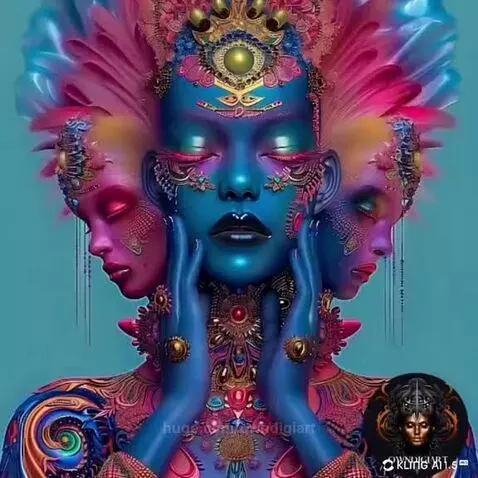Psychedelic Duality by owndigiart