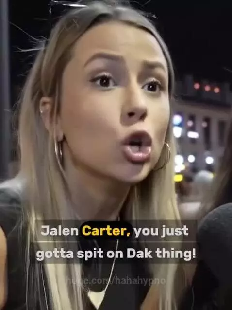The Eagles vs Cowboys game kicks off with a Hauk Tuah moment... by hahahypno