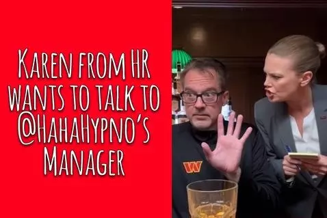 Karen from HR demands to see @hahahypno’s manager. by hahahypno