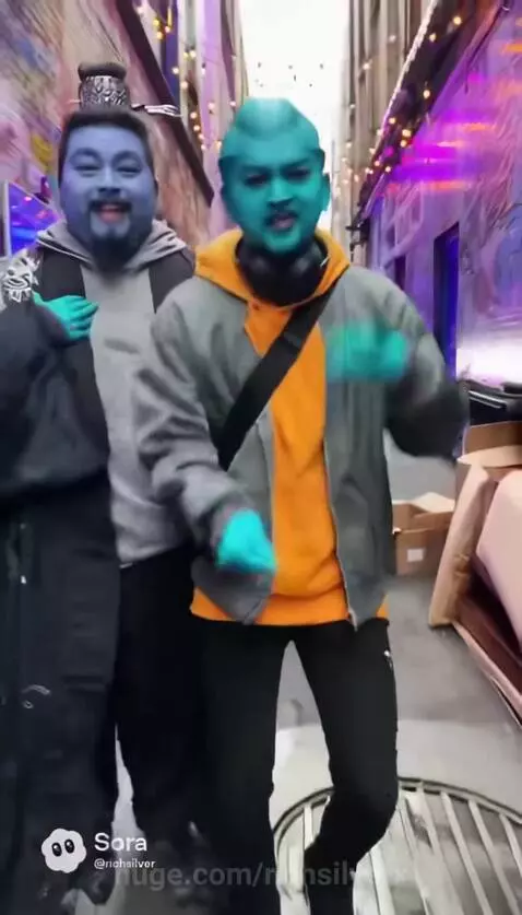 The outa' town shade, w/ the Neon Blue face! by richsilverx