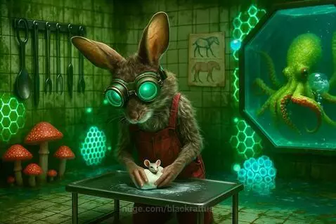 Dr. Rat molds a Friend by blackrattus
