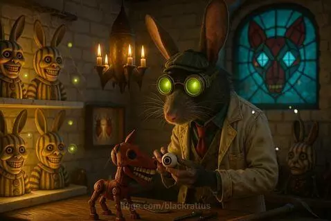 Give me my eye Dr. Rat! by blackrattus