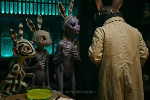 Friends for Dinner by blackrattus