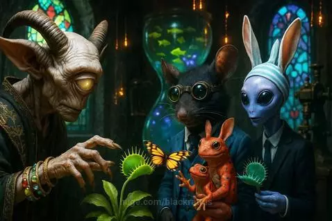We're All Friends Here by blackrattus