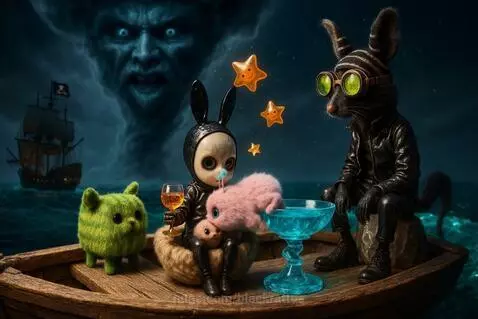 Fiends in a Storm by blackrattus