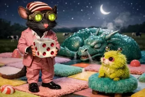 Dr. Rat Rolls the dice by blackrattus