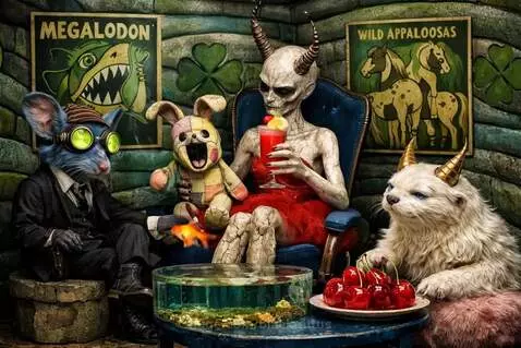 Let Us Eat Treats by blackrattus