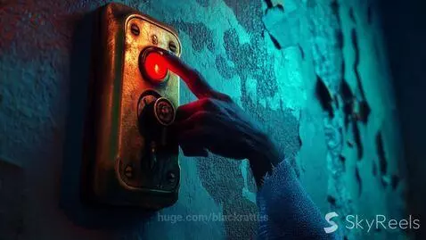 Rat pressing button by blackrattus
