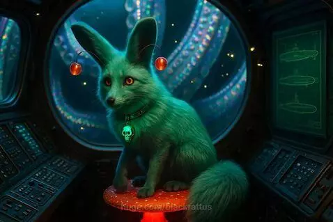 Interstellar Fox by blackrattus
