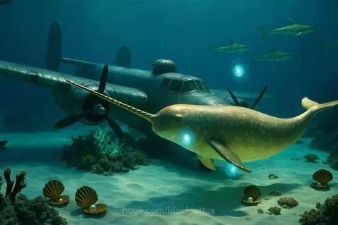 WWII Relic and Narwhale by blackrattus