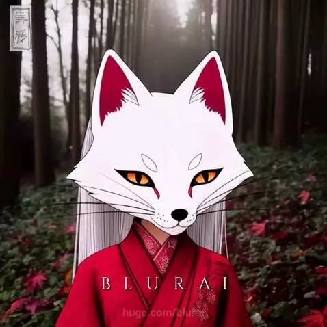 Kitsune by blurai