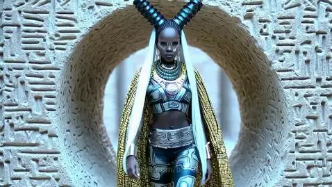 Afro-Futurist by blurai