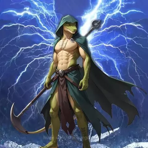 Argonian haif Breed between from human and lizard Rick is no... by sracoargonian83