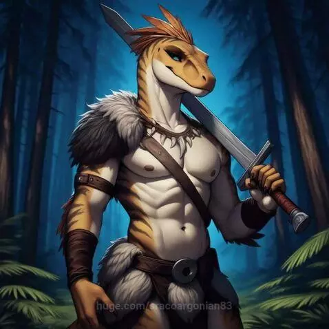 He looks outstanding Velociraptor warrior 😃📸 amazing has nam... by sracoargonian83