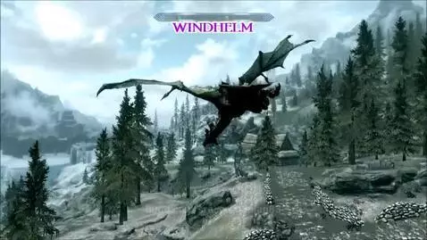 Silverblaze & Sraco bound for Windhelm 😎📽👍 by sracoargonian83