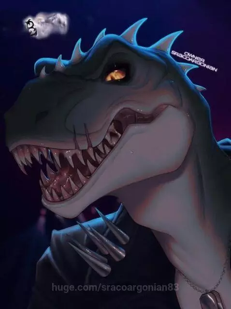 T-BONE is a amazing T-rex 📸😱😍💖👍 a old warrior with battle Sc... by sracoargonian83