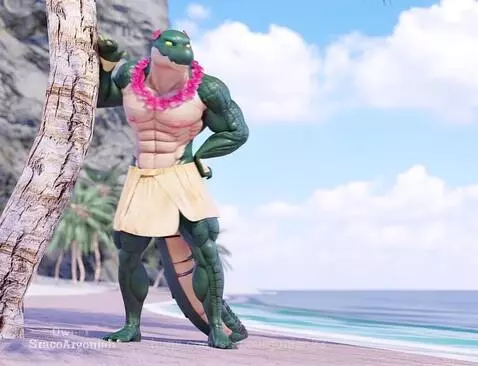 😳 Roy is a little embarrassed because of wearing a 😖 Hulu ou... by sracoargonian83