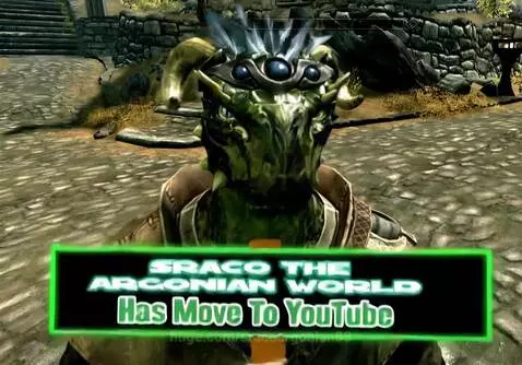 My character Sraco holds a sign a reminder to followers on h... by sracoargonian83