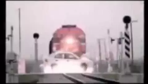Be Safe at a railroad crossing if crossing arms going down t... by sracoargonian83