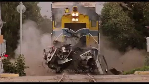 Train Vs Car At The Wrong Time 😳😖💥💨 by sracoargonian83