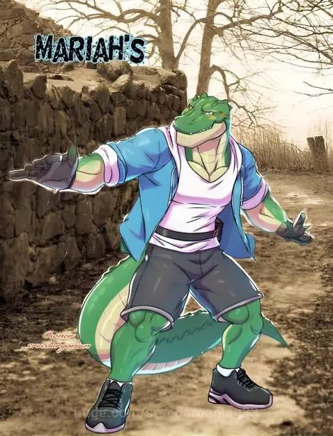 😖 Marias the alligator is waiting for a friend. Catch up 🙂 by sracoargonian83