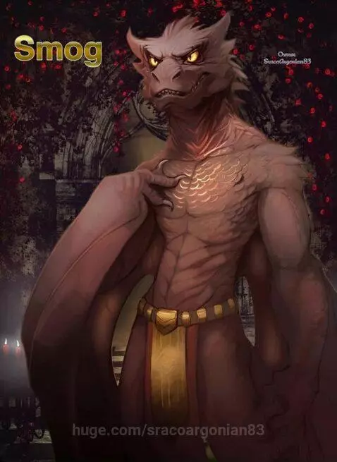 Dragon name Smog from the hobbit 😊 some one is talking to sm... by sracoargonian83