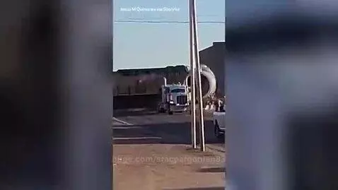 Train Derailment In Taxes 😱 going about 60 to 70 mph they co... by sracoargonian83