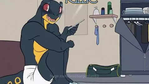 😁 Rizzic watching some thing on has tablet 🤔 must be a actio... by sracoargonian83