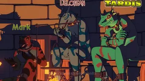 The three Argonian gotten captured from vampires 😖 those liz... by sracoargonian83