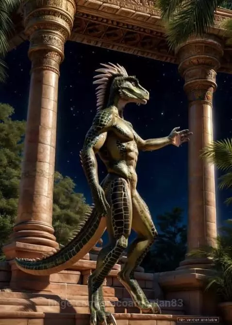 Argonian dude looking for a partner to dance with him by sracoargonian83