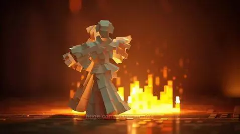 Voxel Tango by Candlelight by vbookstudios