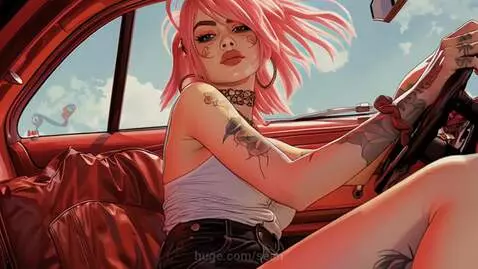 Grunge Girl by sean