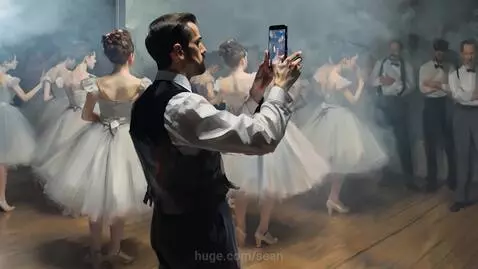 Digital Degas by sean