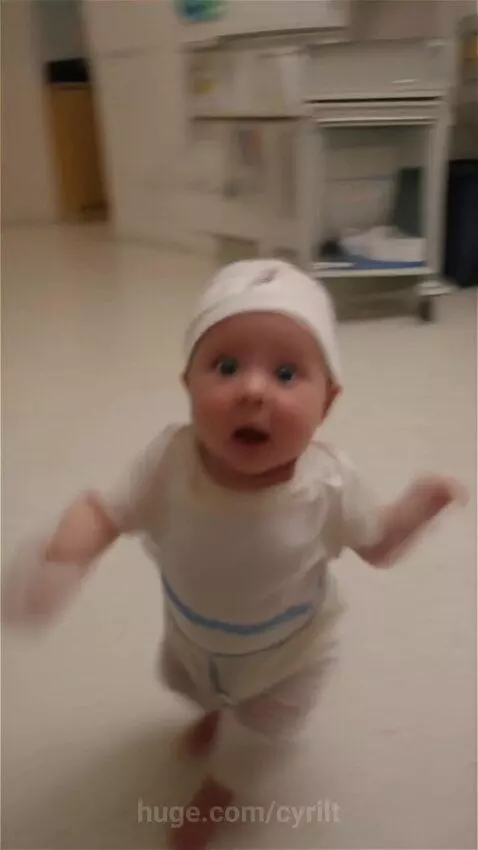 run baby, run! out of this crazy world! 🤣🤣 by cyrilt
