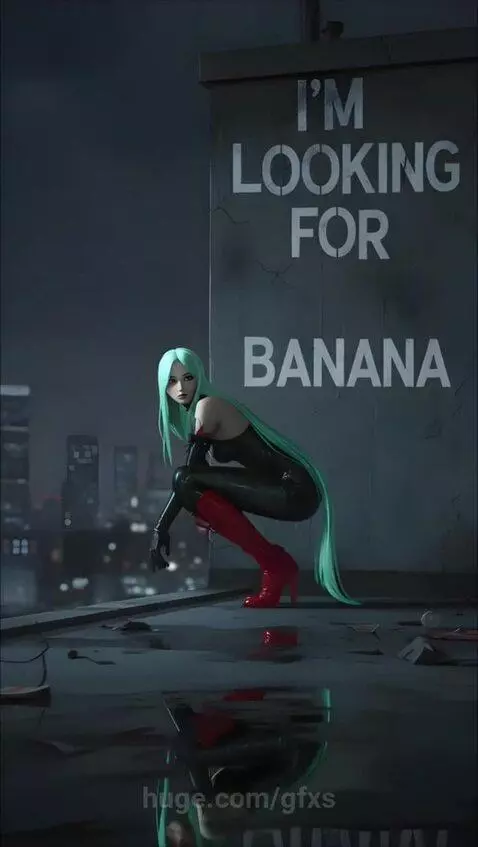 Nano Manga Banana by gfxs