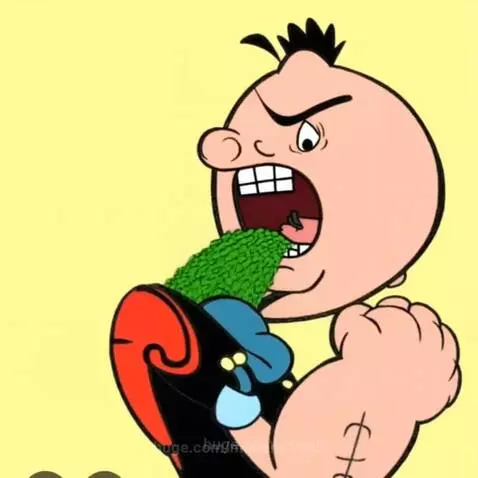 Popeye the Sailor's spinach by mariana1965