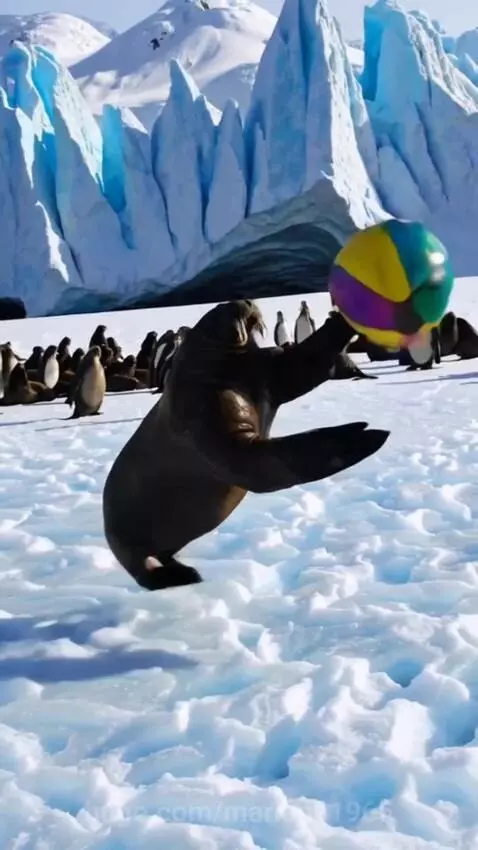ice volleyball by mariana1965