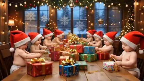 Santa's helpers by mariana1965