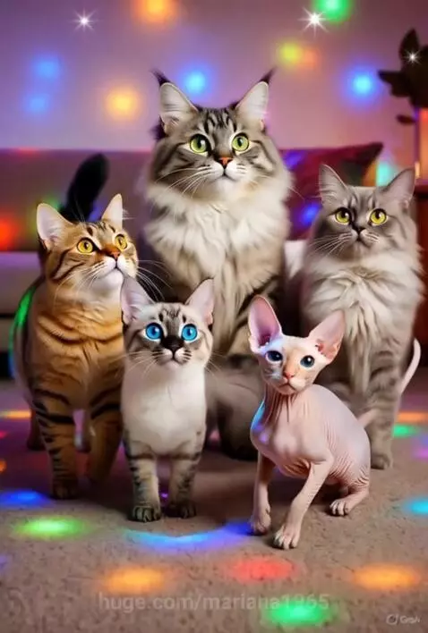 cat disco by mariana1965