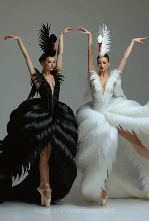 the swan dance. by mariana1965