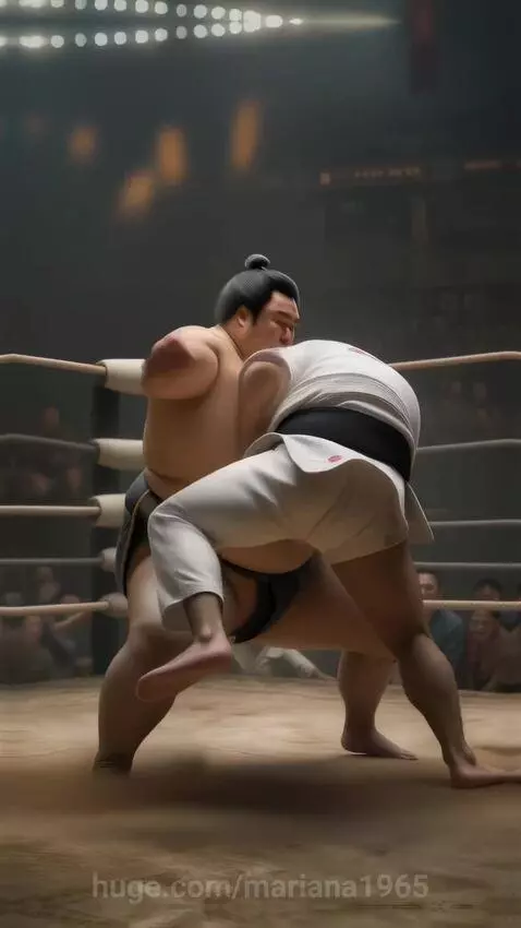 fighting in the ring by mariana1965