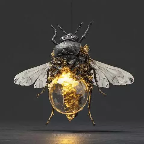 Trapped Firefly by realism