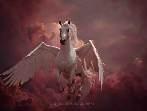 Pegasus, my old school maskot by imagineit-ai