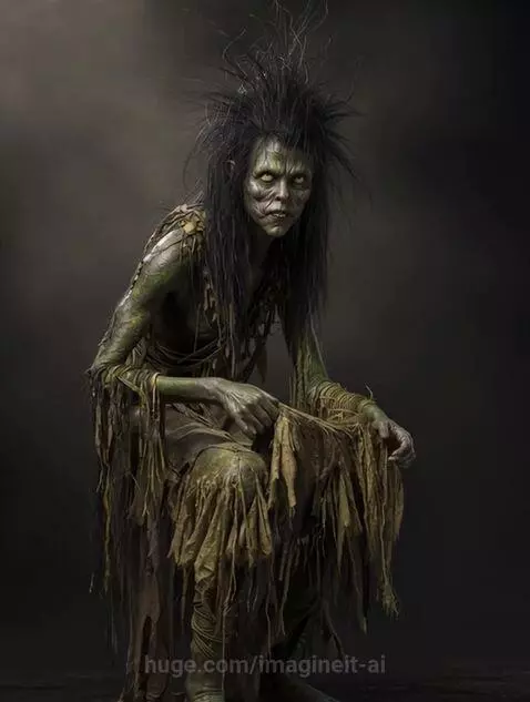 Zombie Woman by imagineit-ai