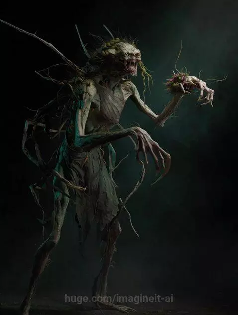 Hideous creature by imagineit-ai