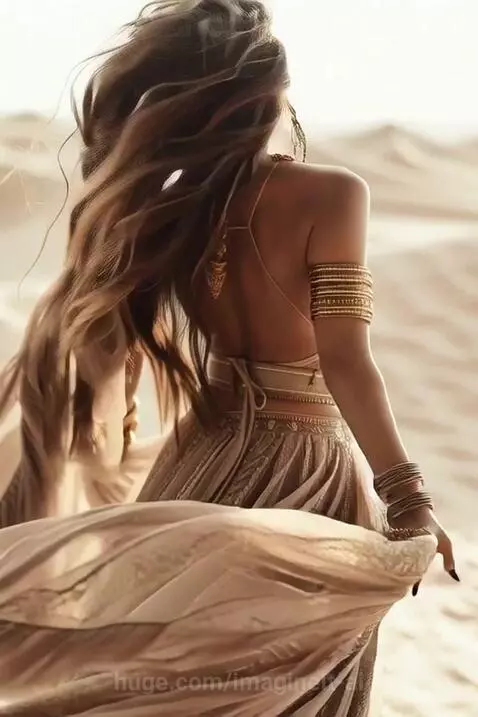 Egyptian Fashion Model by imagineit-ai