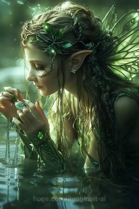 Water Fairy by imagineit-ai