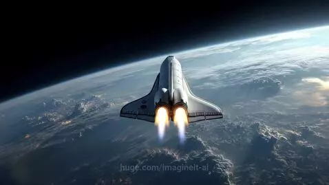 Space Shuttle by imagineit-ai