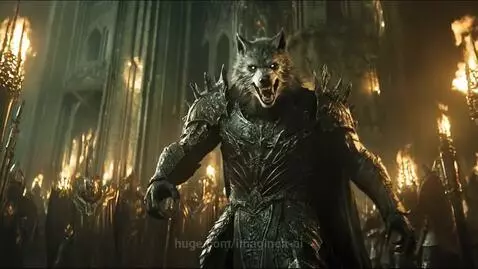 Warewolf Warrior by imagineit-ai